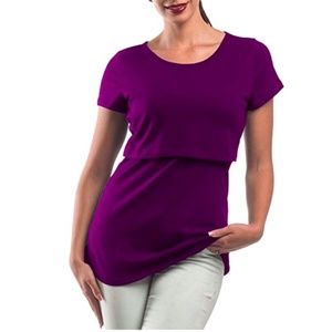 HUGE MOVING SALE!! NEW! Basic Nursing Top for Breastfeeding Maternity NWT